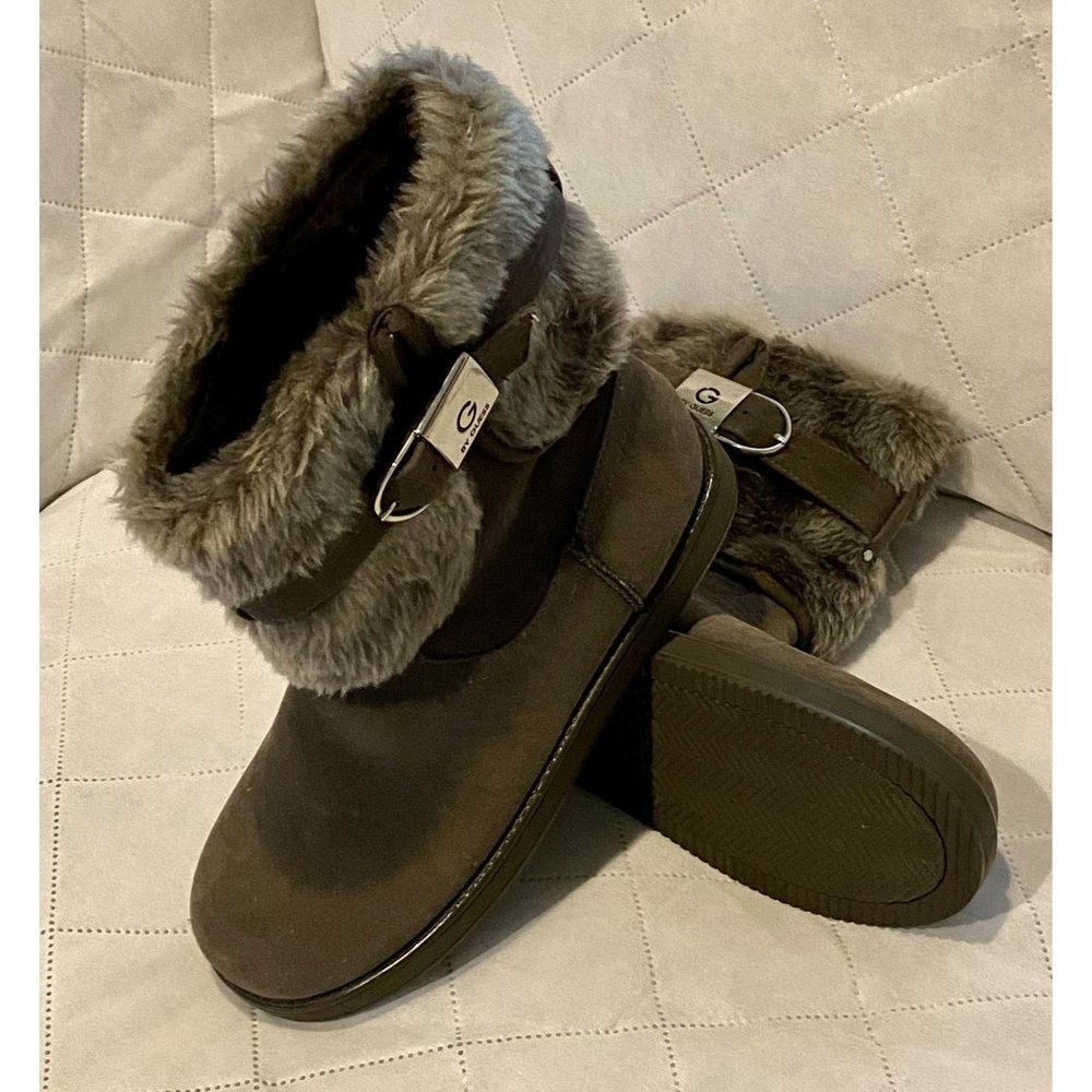 G by Guess faux fur boots New 6